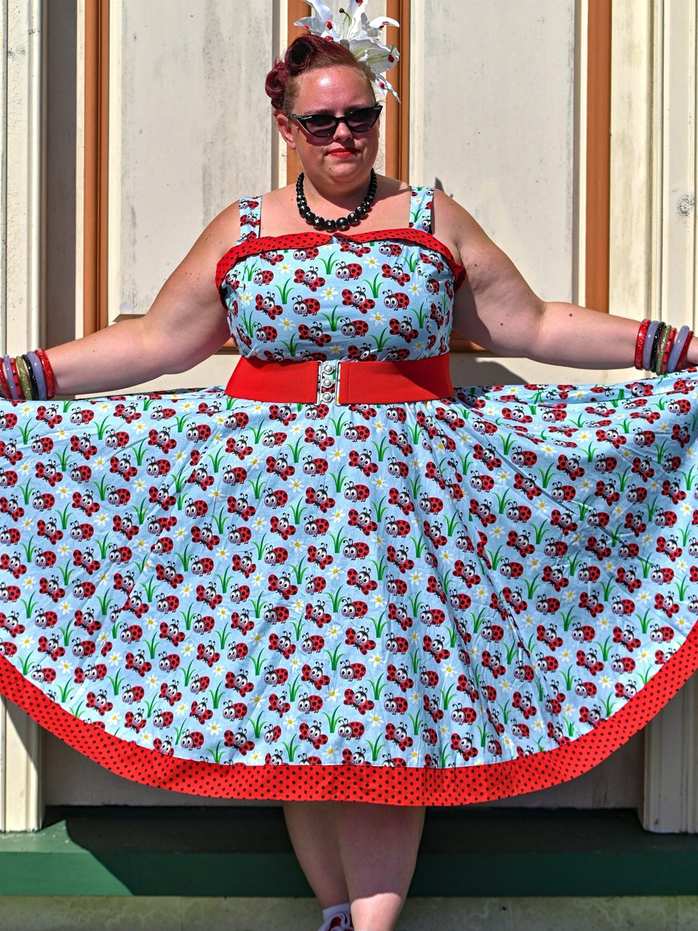 Ladybugs Rockabilly Swing Dresses