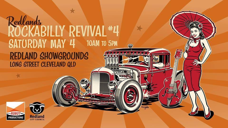 ROCKERS READY TO SHAKE RATTLE &amp; ROLL AT THE 4TH REDLANDS ROCKABILLY REVIVAL - POISON ARROW RETRO 