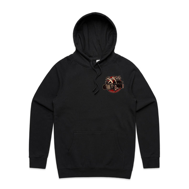 Rockabilly Lucky Girl Ladies Hoodie