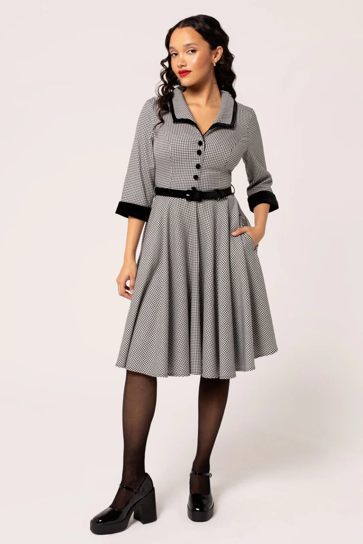 Hell Bunny Teddy Knee Dress
