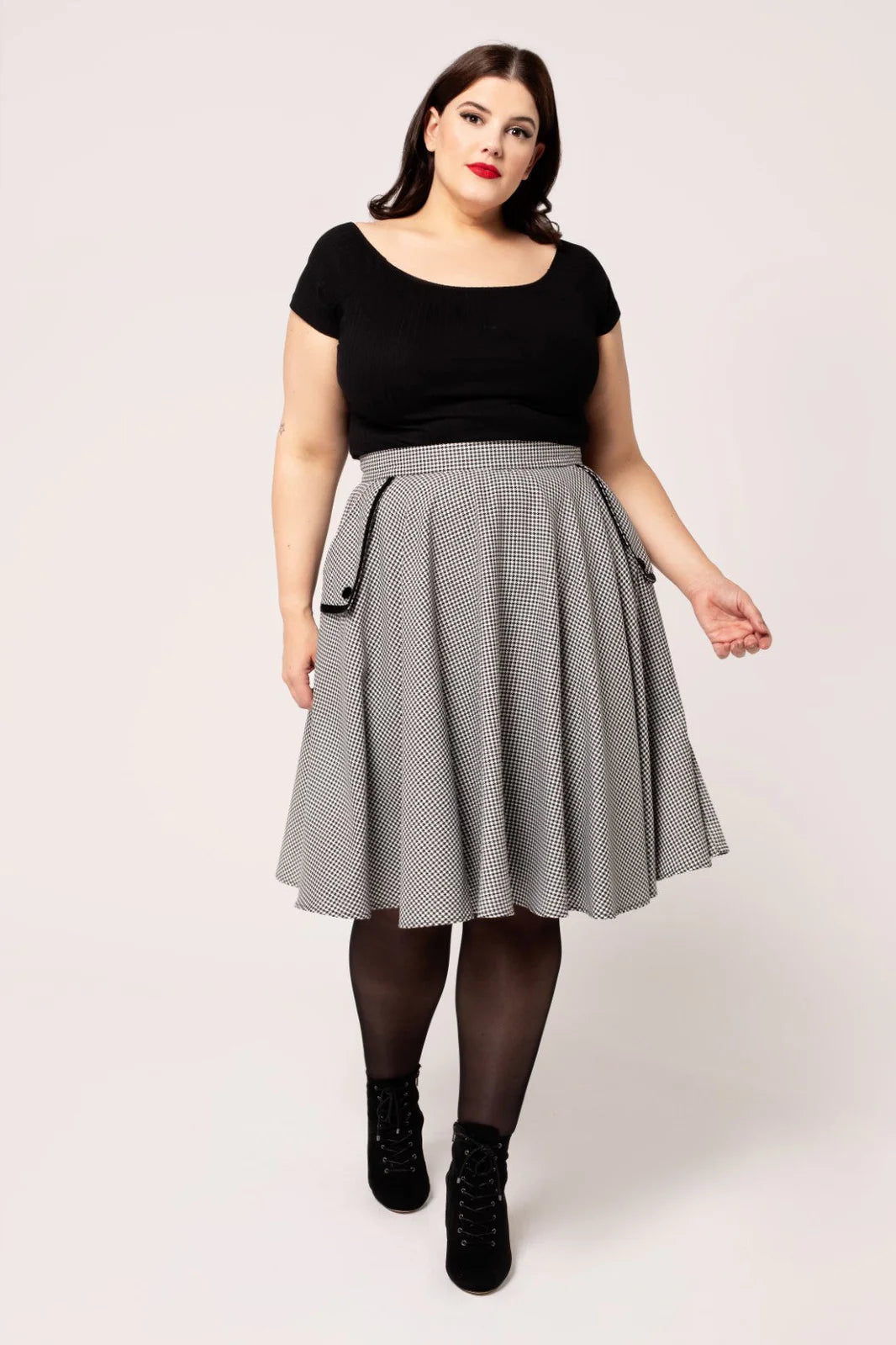 Hell Bunny Teddy Skirt