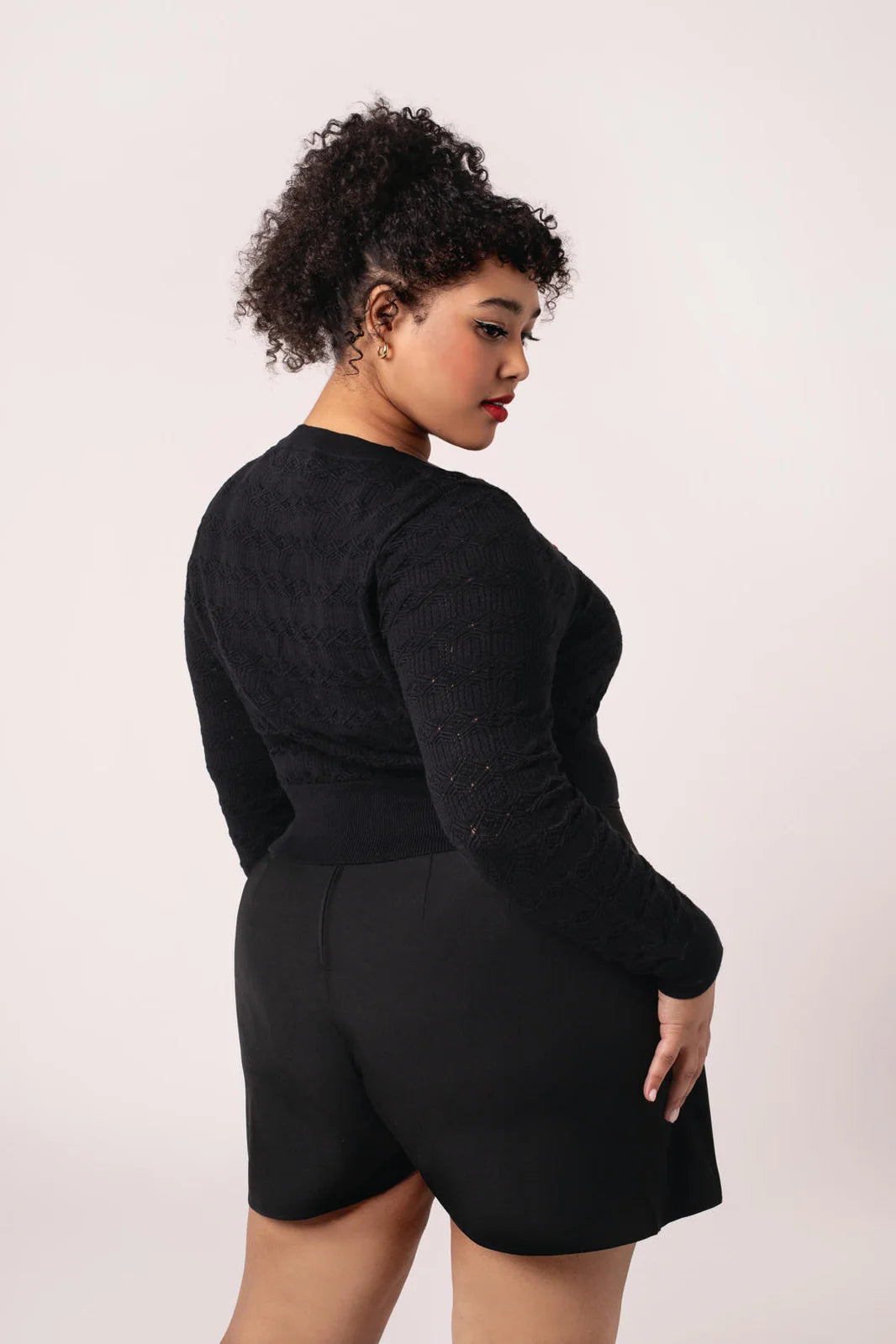 Hell Bunny Lucie Heart Bow Cardigan
