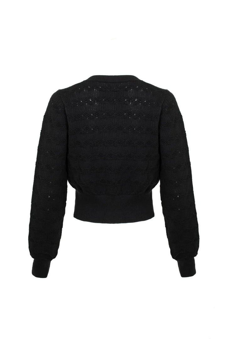 Hell Bunny Lucie Heart Bow Cardigan