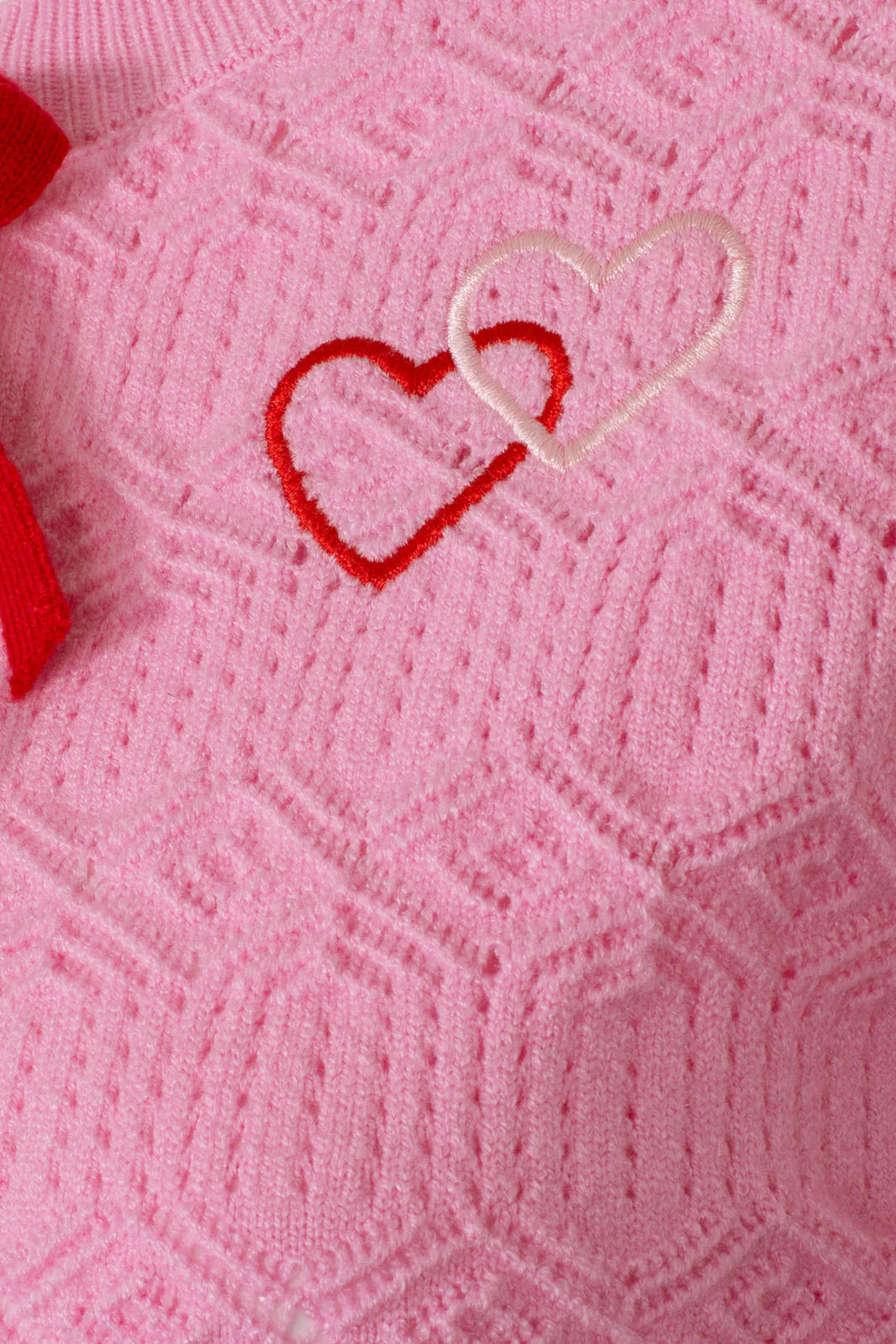 Hell Bunny Lucie Heart Bow Cardigan