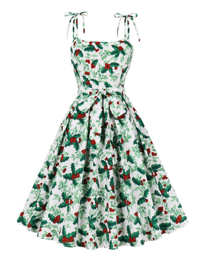 Christmas Swing Dress Women's Vintage Rockabilly Style