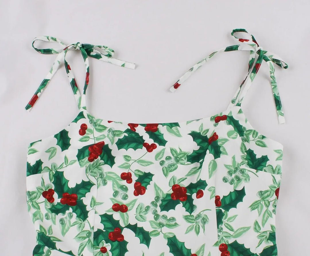 Christmas Swing Dress Women's Vintage Rockabilly Style