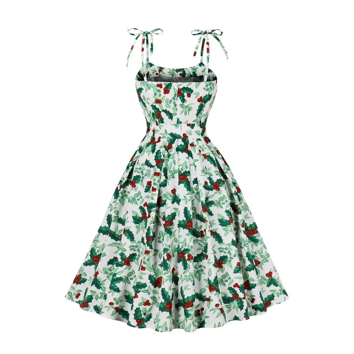Christmas Swing Dress Women's Vintage Rockabilly Style