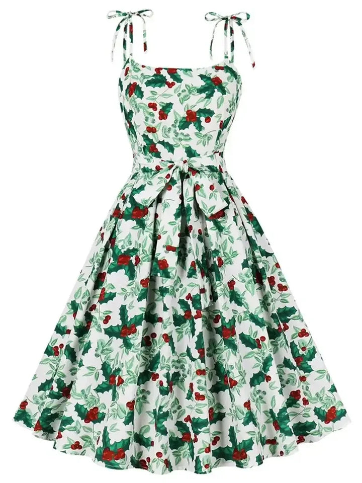 Christmas Swing Dress Women's Vintage Rockabilly Style