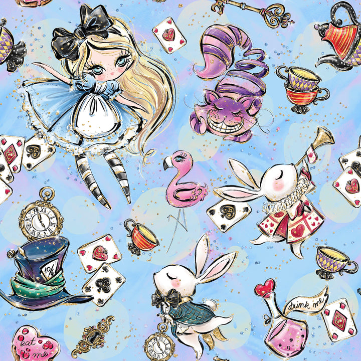 Alice in Wonderland Kids' Skater Dress