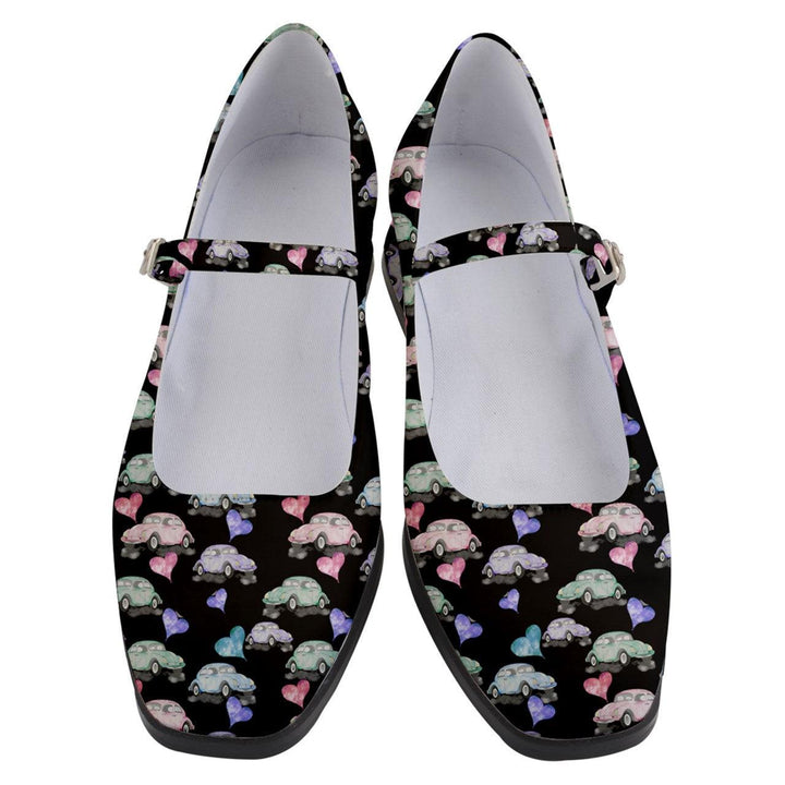 Beetle Hearts Women's Mary Jane Shoes