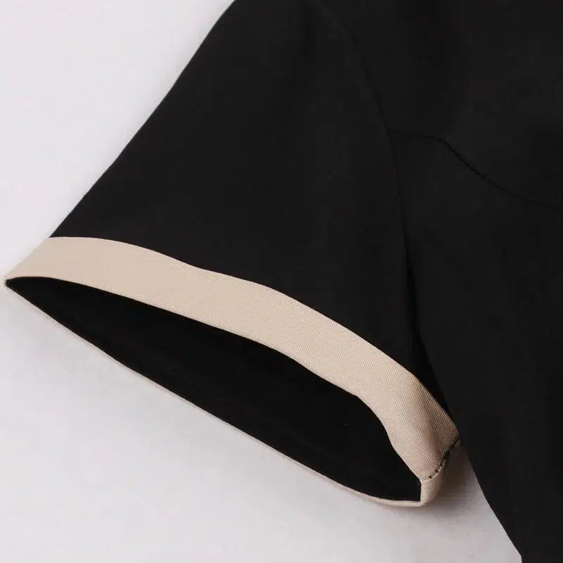 Black 50s Midi Dress