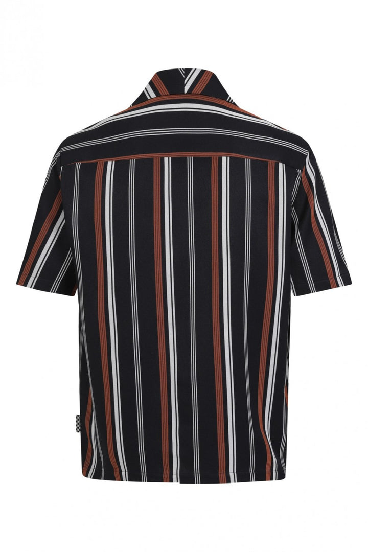 Chet Rock Brad Stripe Cuban Shirt