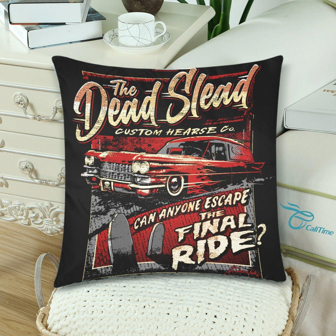Dead Slead Throw Pillow Cover 18"x 18" (Twin Sides) (Set of 2)