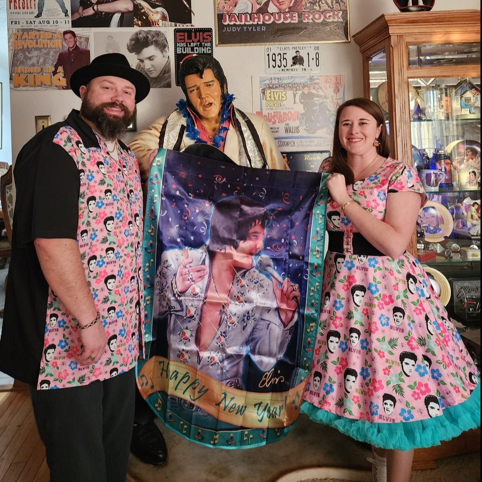 Hawaii Elvis Mens Shirts