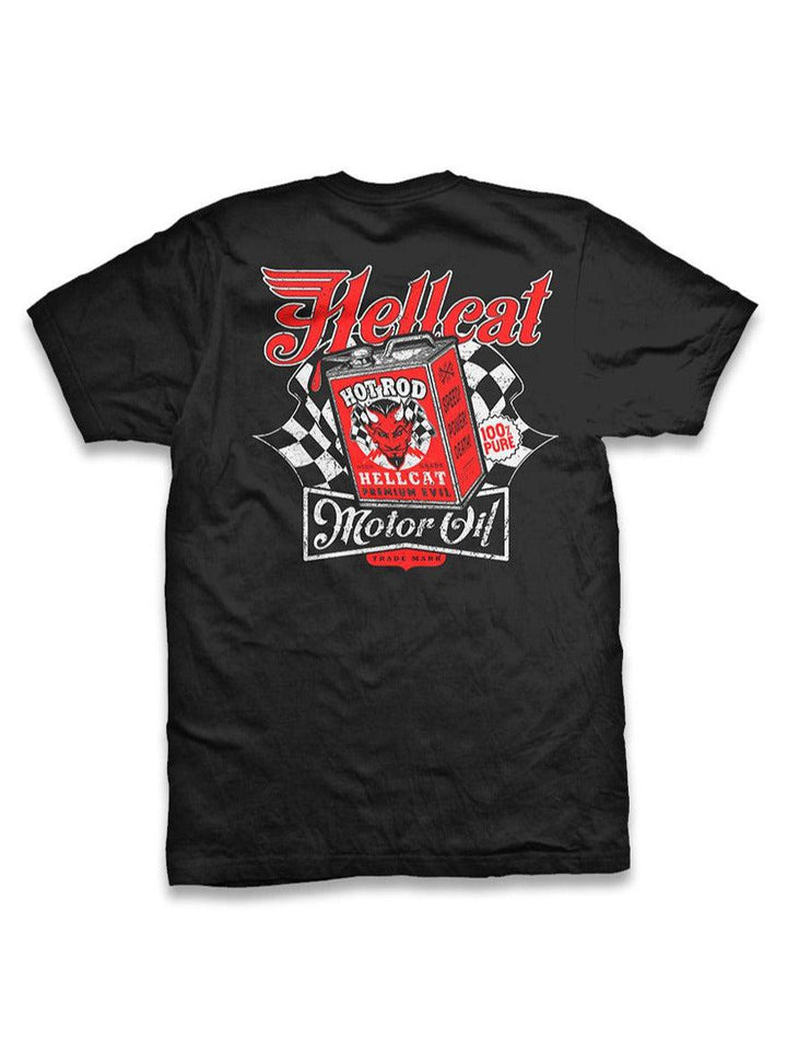 Hotrod Hellcat Mens Tshirt Motor Oil II