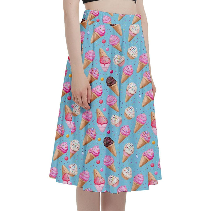 Ice Cream Sprinkles Full Circle Skirt