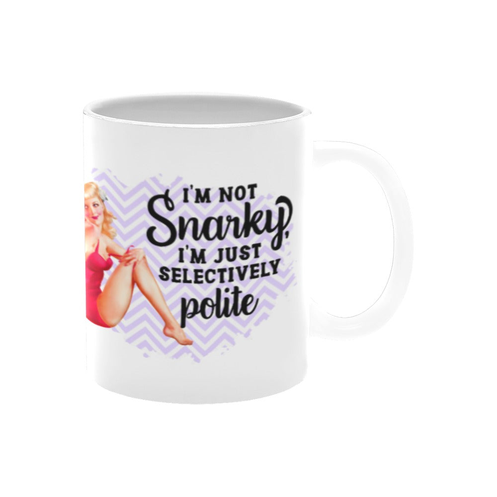 I'm Not Snarky Mug