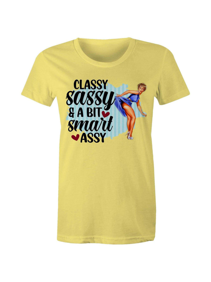 Classy & Sassy - Women's Tee - Poison Arrow Retro