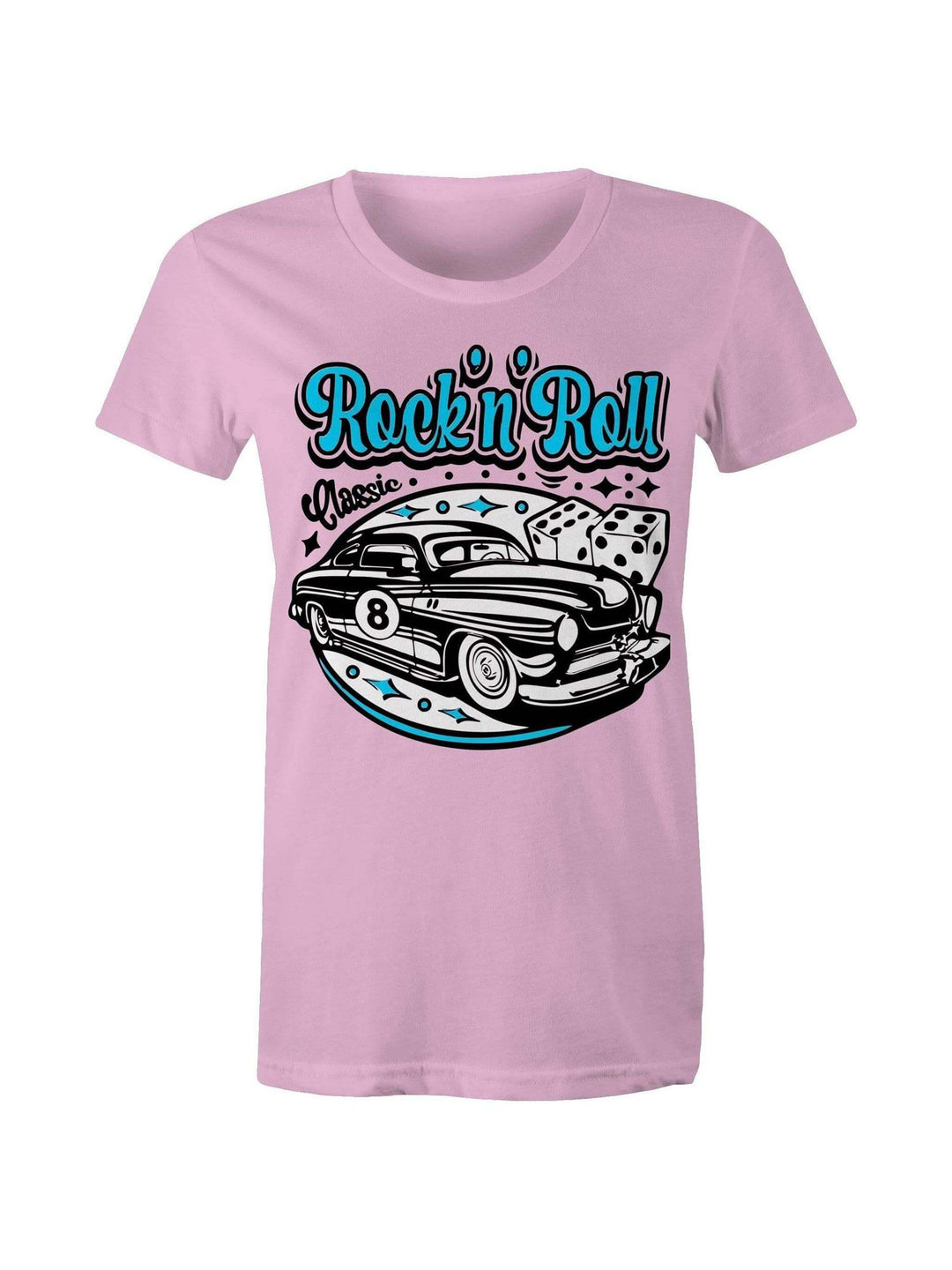 Rock n Roll Classic - Women's Tee - Poison Arrow Retro