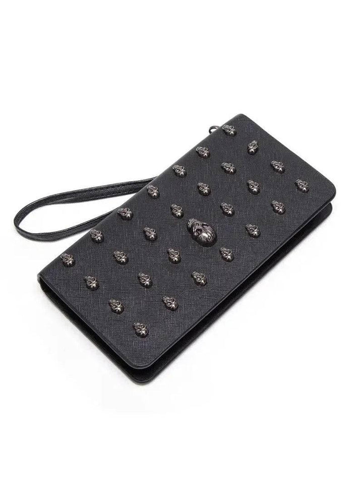 Skull Clutch Wallet - Poison Arrow Retro