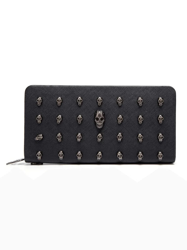 Skull Clutch Wallet - Poison Arrow Retro