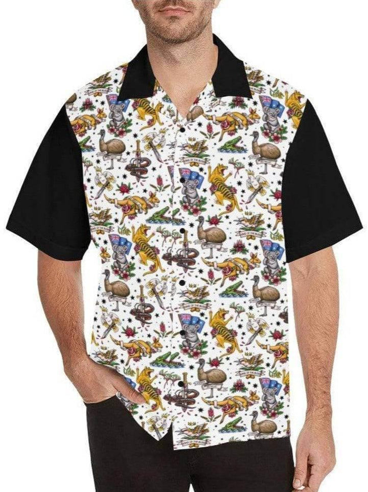 Fair dinkum! aussie fauna men's button up shirts – fair mens button ups for men Australia
