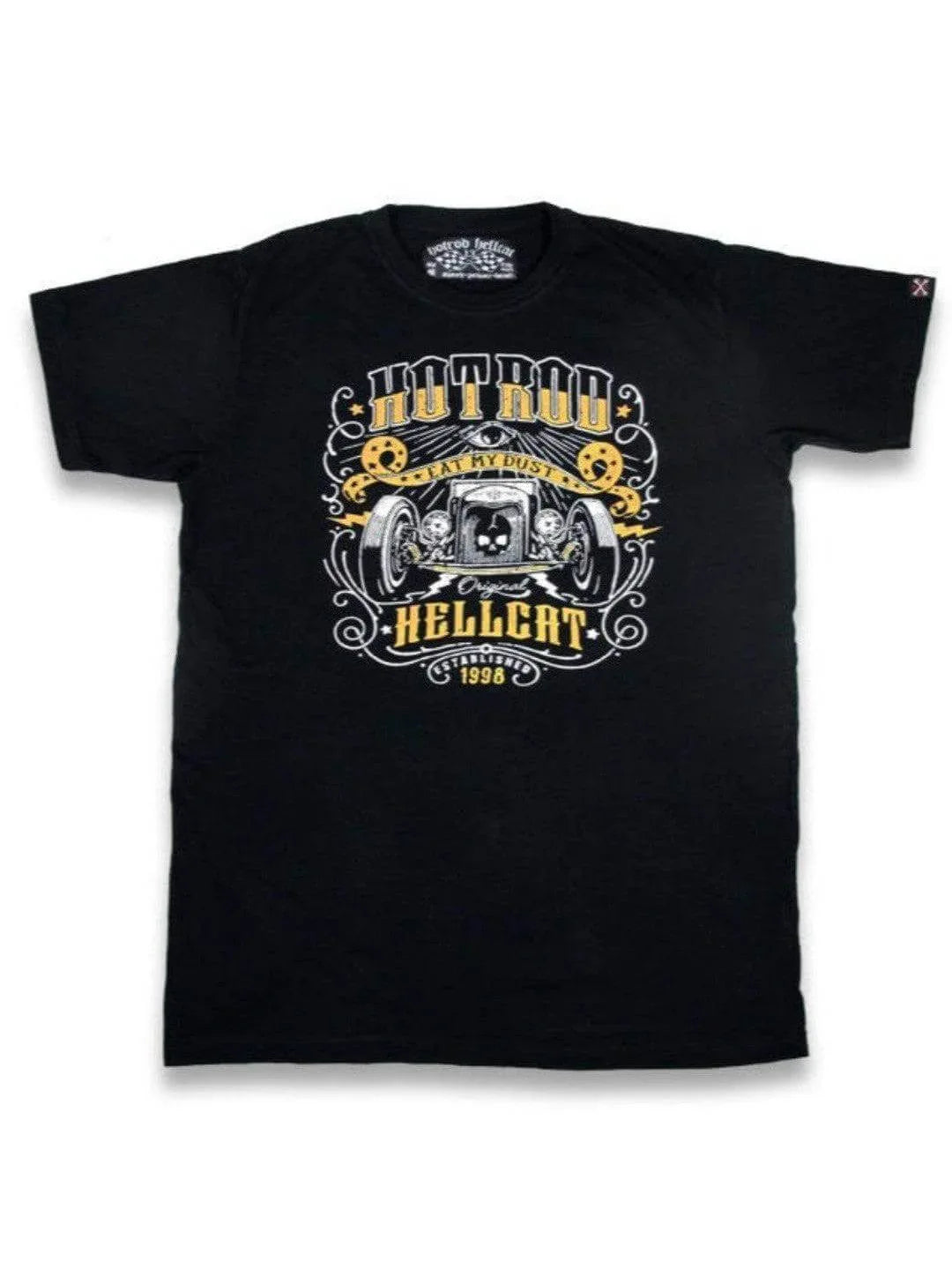 Hotrod hellcat mens tshirt eat my dust – hotrod mens tshirts for men Australia
