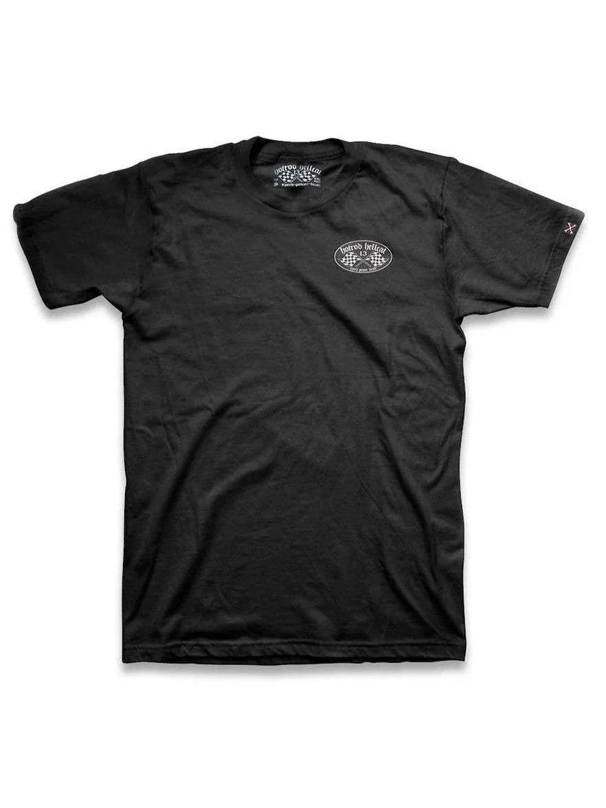 Hotrod hellcat mens tshirt evil grade – hotrod mens tshirts for men Australia – front view