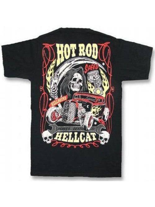 Hotrod hellcat mens tshirt hell bound – hotrod mens tshirts for men Australia