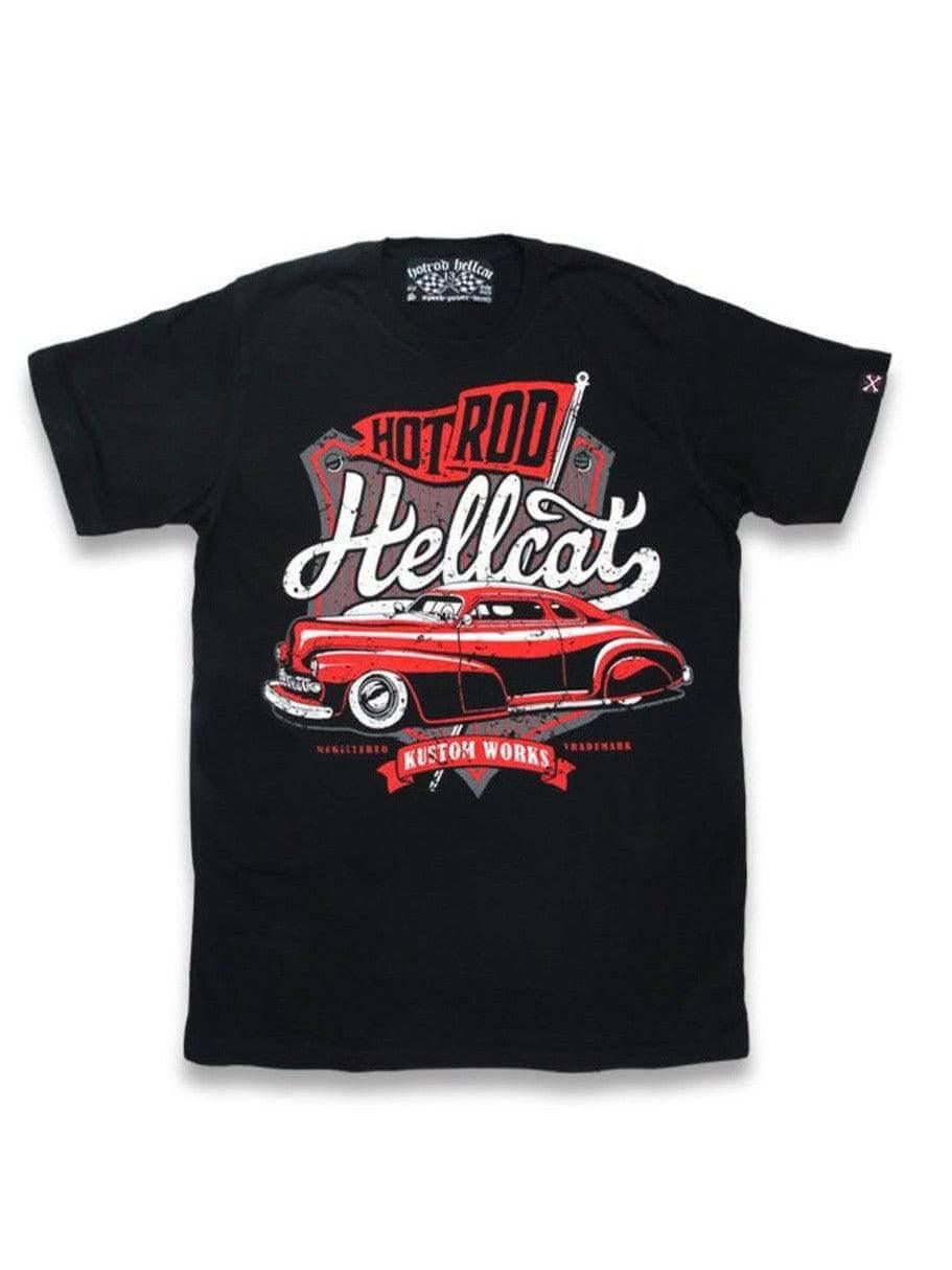 Hotrod hellcat mens tshirt kustom works – hotrod mens tshirts for men Australia