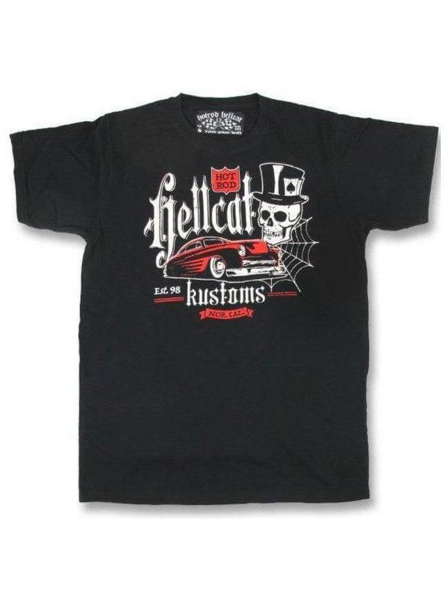 Hotrod hellcat mens tshirt kustoms – hotrod mens tshirts for men Australia