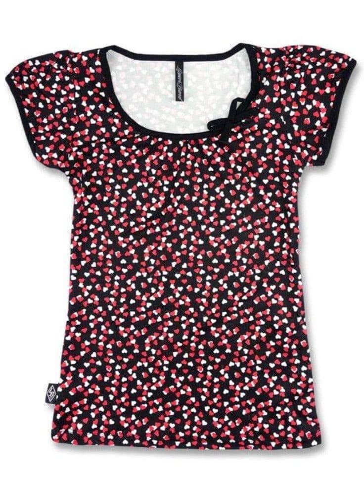 Liquorbrand hearts tshirt – heart print tshirts for women Australia