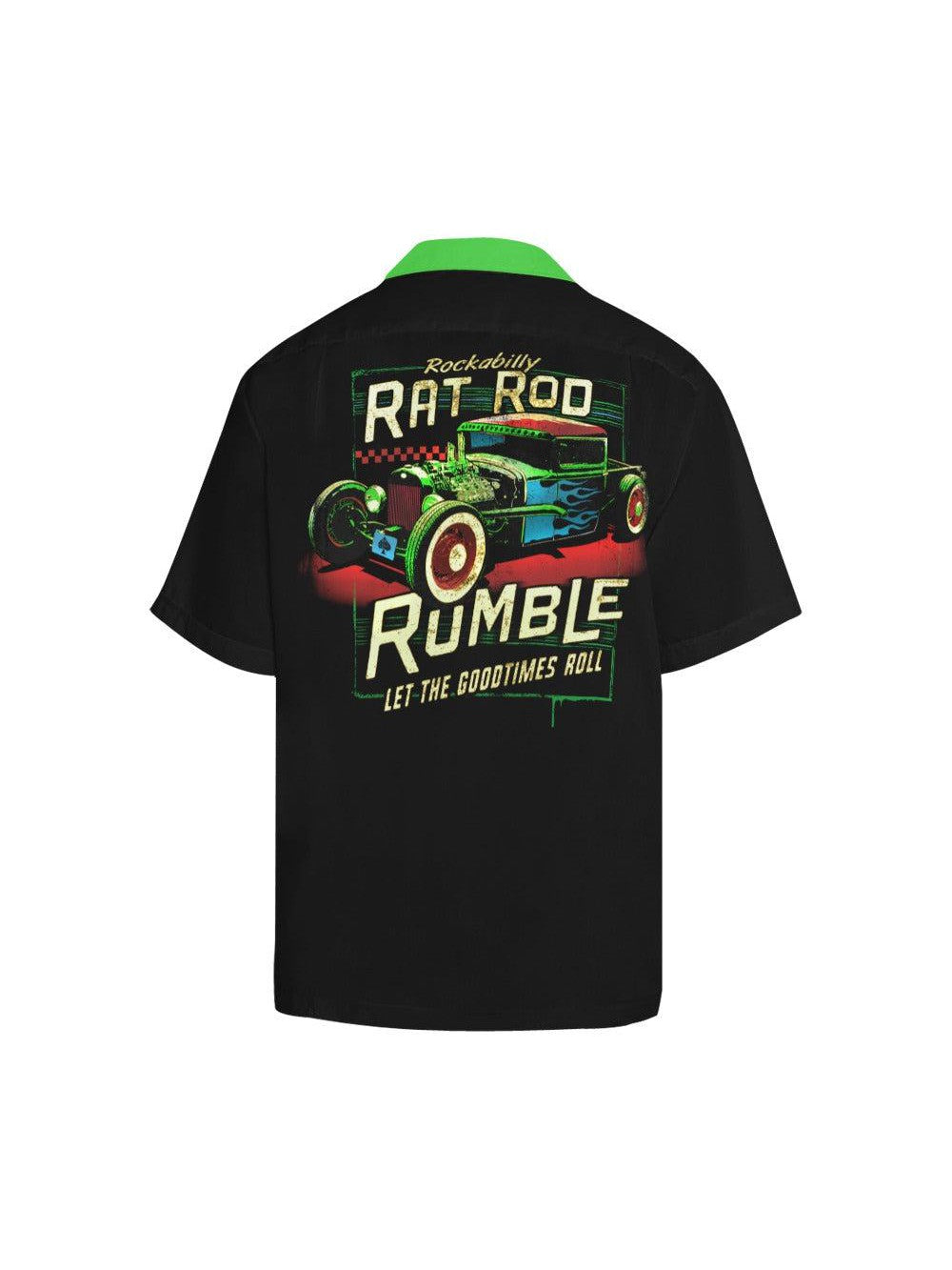 Rockabilly Ratrod Rumble Button Up Shirt