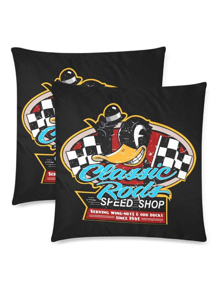CLASSIC RODS Cushion Cover 18"x 18" (Twin Sides) (Set of 2)