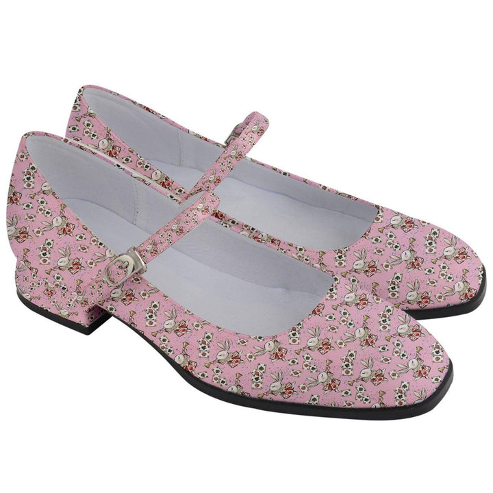 Down the Rabbit Hole Women's Mary Jane Shoes