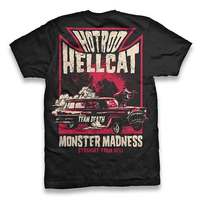 Hotrod Hellcat Mens Tshirt Monster Madness
