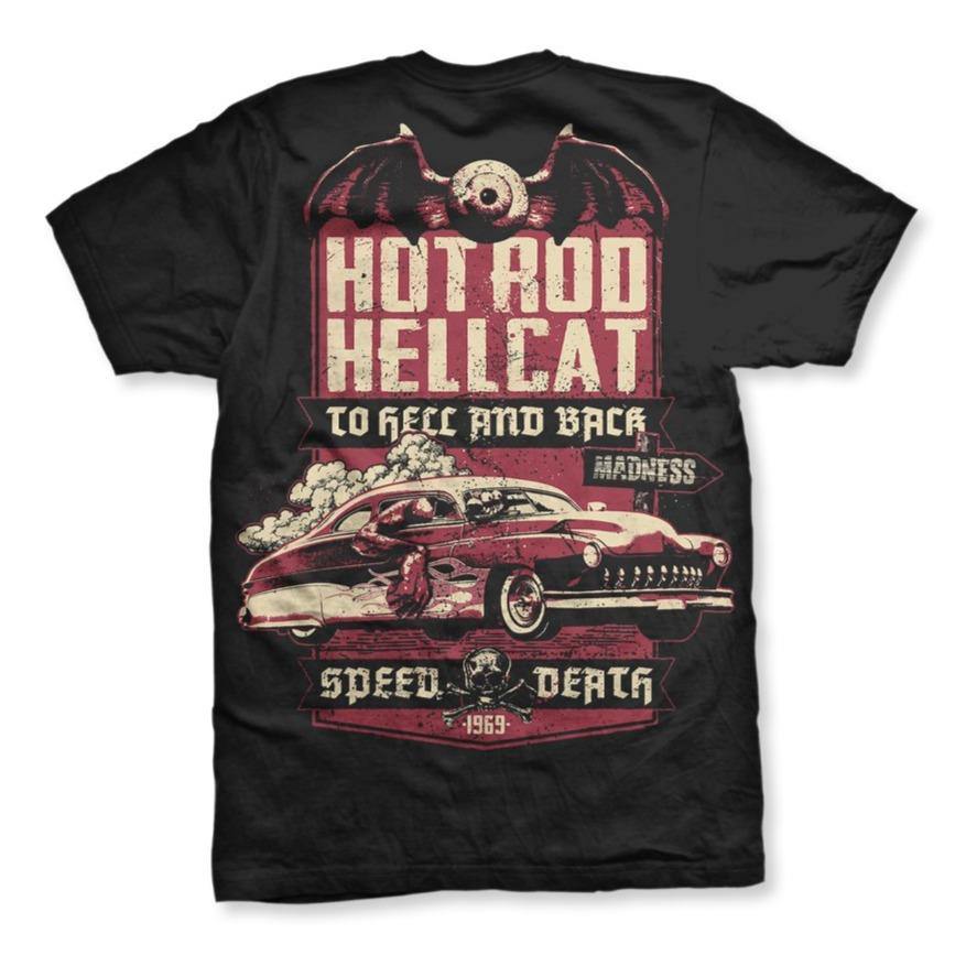 Hotrod Hellcat Mens Tshirt Speed Death