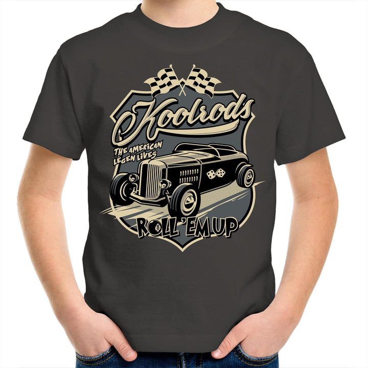 KOOLRODS Kids Youth Crew T-Shirt
