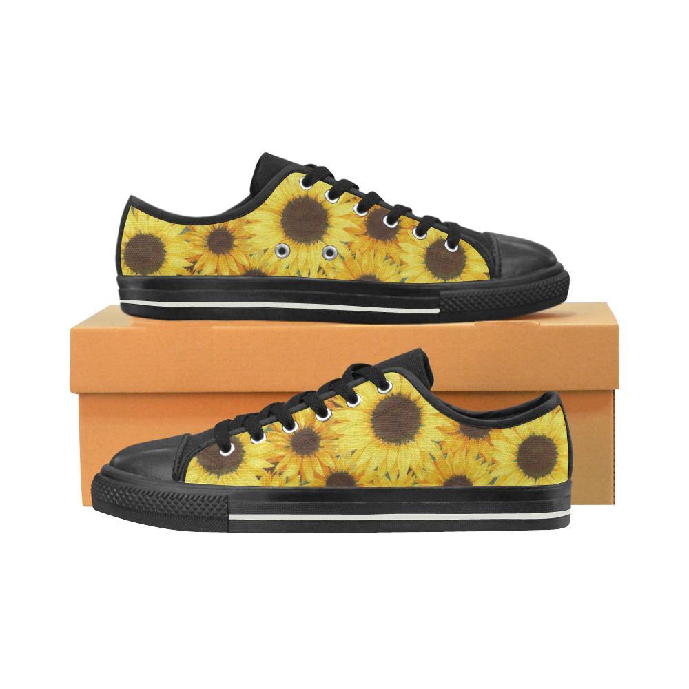 SUNFLOWERS Kid's Canvas Sneakers